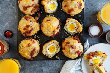 Bacon, Egg and Cheese Breakfast Muffins
