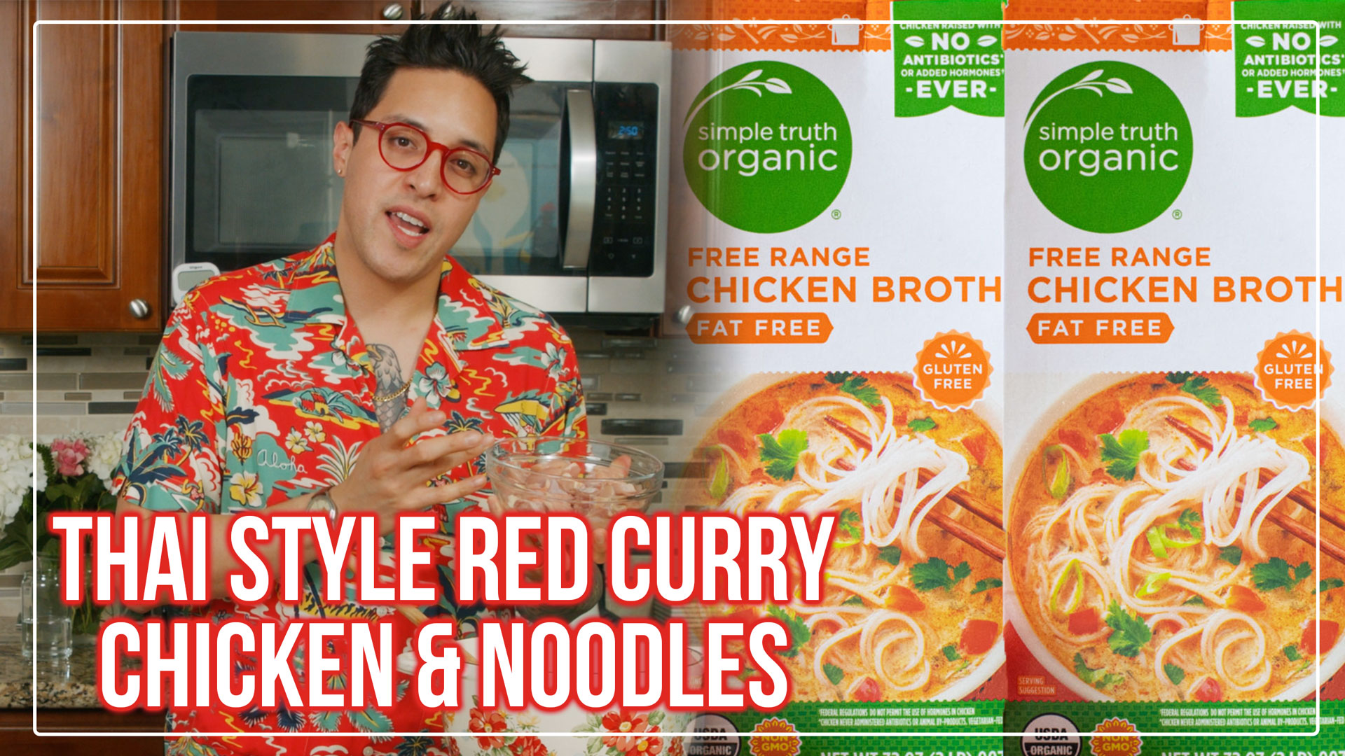 Recipe On The Back Season 2. Ep. 3: Thai Red Curry Chicken & Noodles